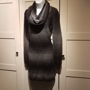 Grey Cowel Neck Tunic